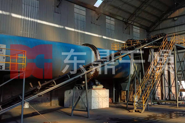 山西呂梁煤泥烘干機項目現(xiàn)場